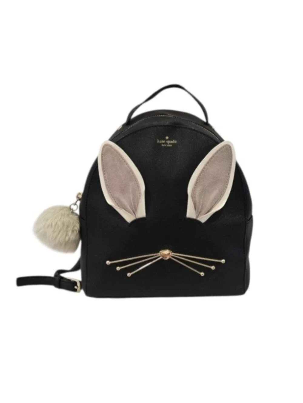 Kate Spade NY Novelty Hop To It Rabbit Backpack EUC
